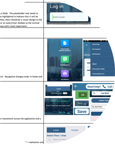 Cutoff snapshot of Accessibility Audit in MS Excel